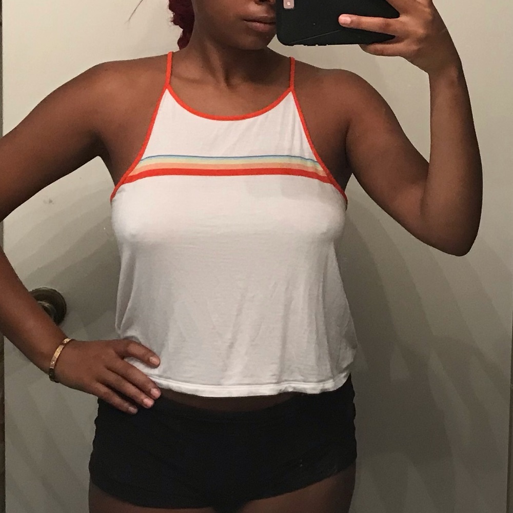 Pink tank top